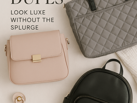 High End Diaper Bag Dupes That Look Luxe (Without the Splurge)