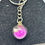Thumbnail: Pink Seashell Keychain