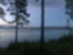 View across Caribou Lake to Mt. Katahdin.