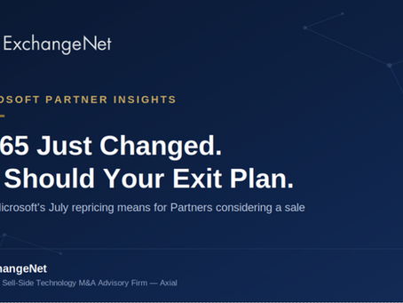 M365 Just Changed. So Should Your Exit Plan.