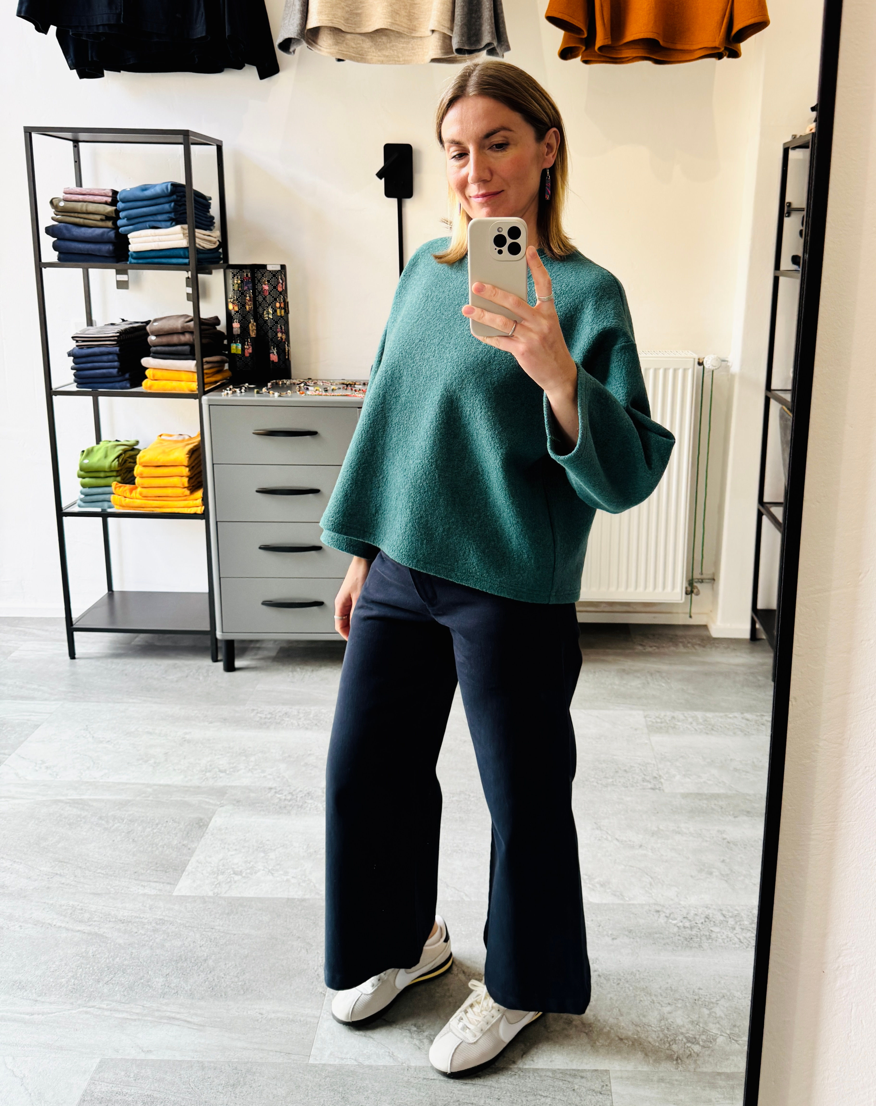 MERINO- PULLOVER TEONA IN MINT