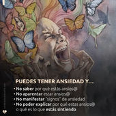 La ansiedad se ampara en la incertidumbre. Si no hay incertidumbre no hay ansiedad.