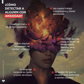 ¿Cómo detectar a alguien con ansiedad?