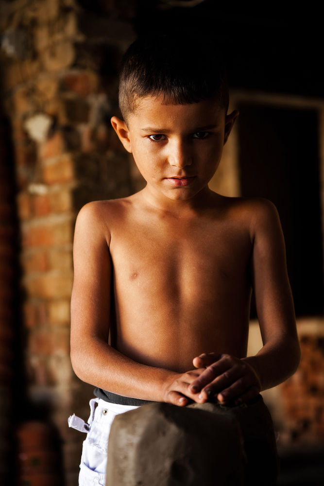 niño en trabajo infantil