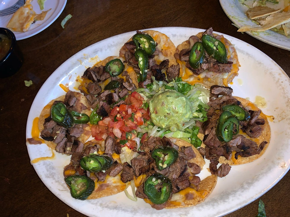 Mezcale's Fire Nachos