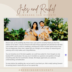 Jules and Rachel's Wedding