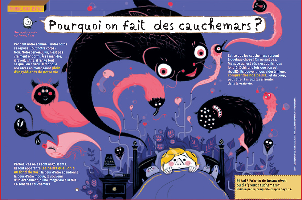 Pourquoi on fait des cauchermars ?