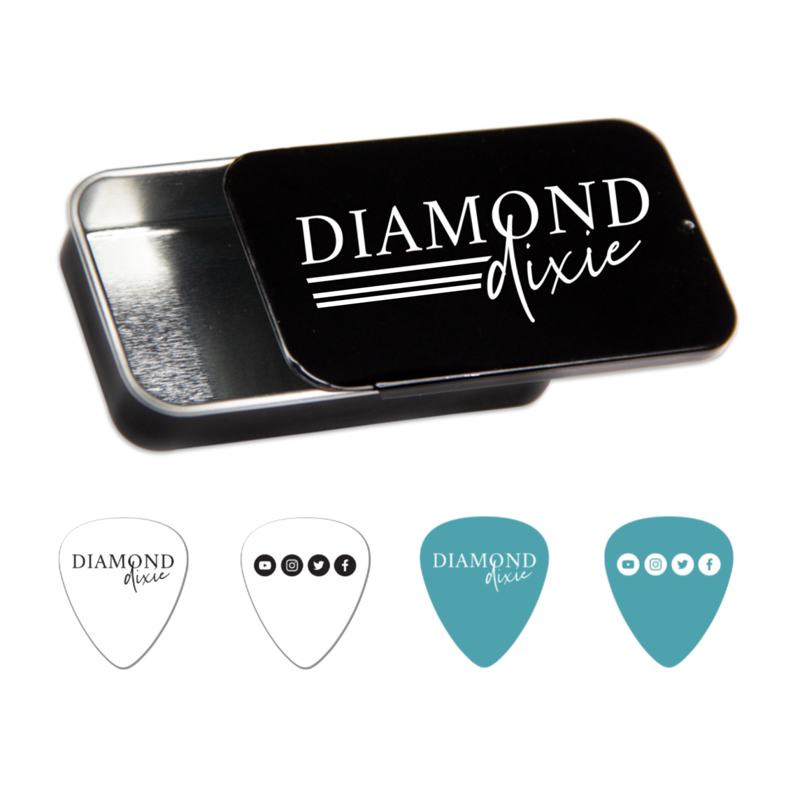 Guitar Picks Tin Pack