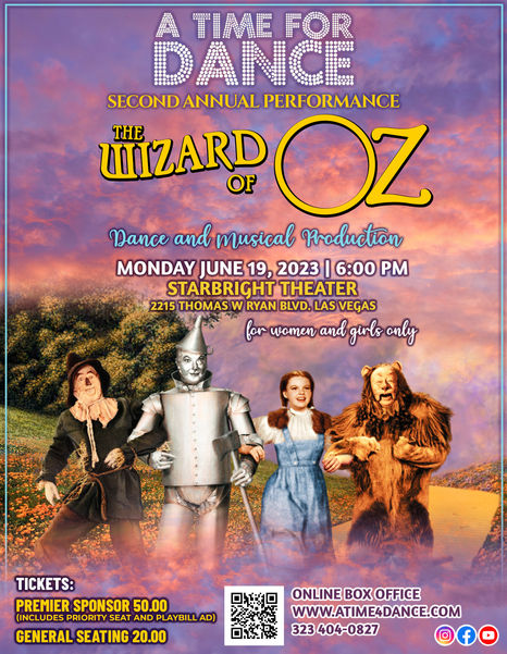 Las Vegas Wizard of Oz Tickets On Sale!