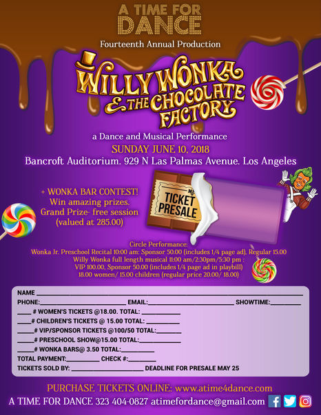 Wonka Tickets for Sale