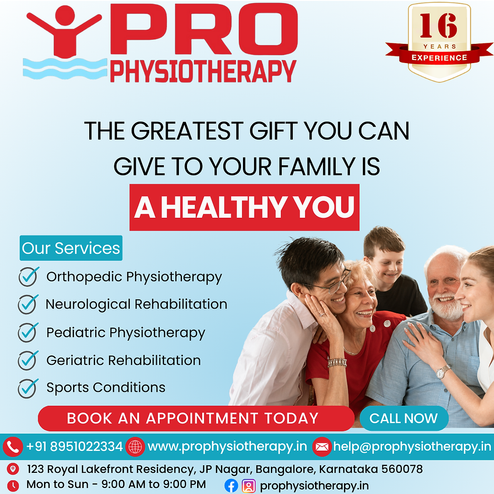 Physiotherapy at home service