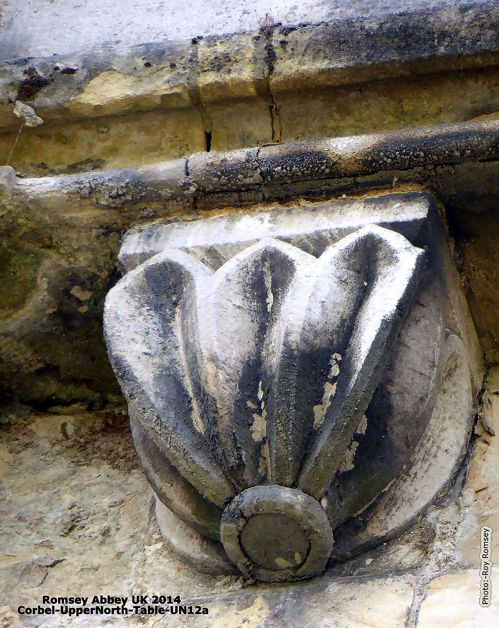 Romsey Abbey Corbel-UpperNorthUN12
