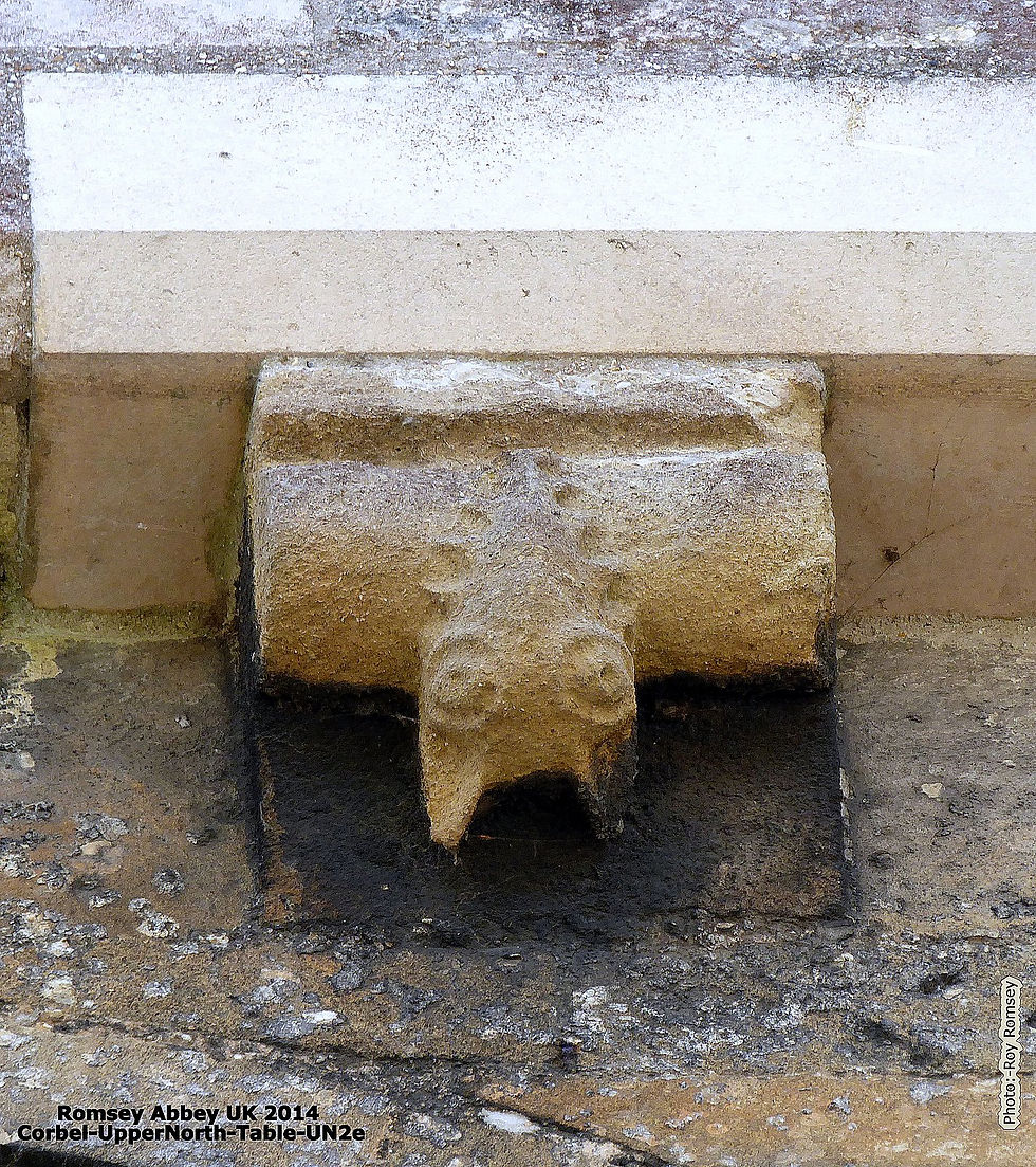 Romsey Abbey Corbel-UpperNorth-UN2e