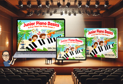 Junior Piano Basics, A fun start for kids book 1