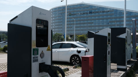 Shenzhen Airport Parking EV Charging Station
