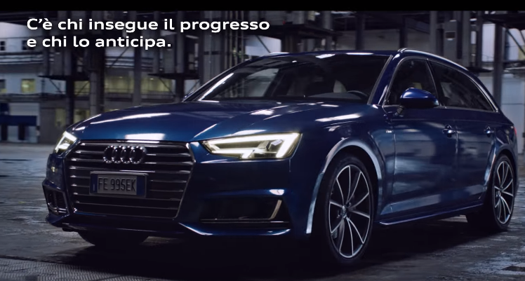 pubblicità audi