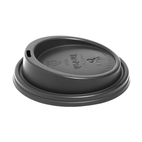 Karton Bardak Kapağı 14-16 OZ Siyah 90mm