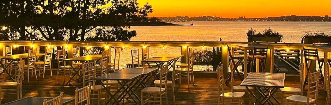 Sunset dinners overlooking Casco Bay