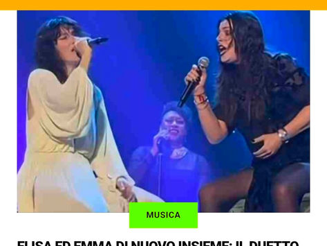 Duo Emma Elisa sur le premier album de Juli