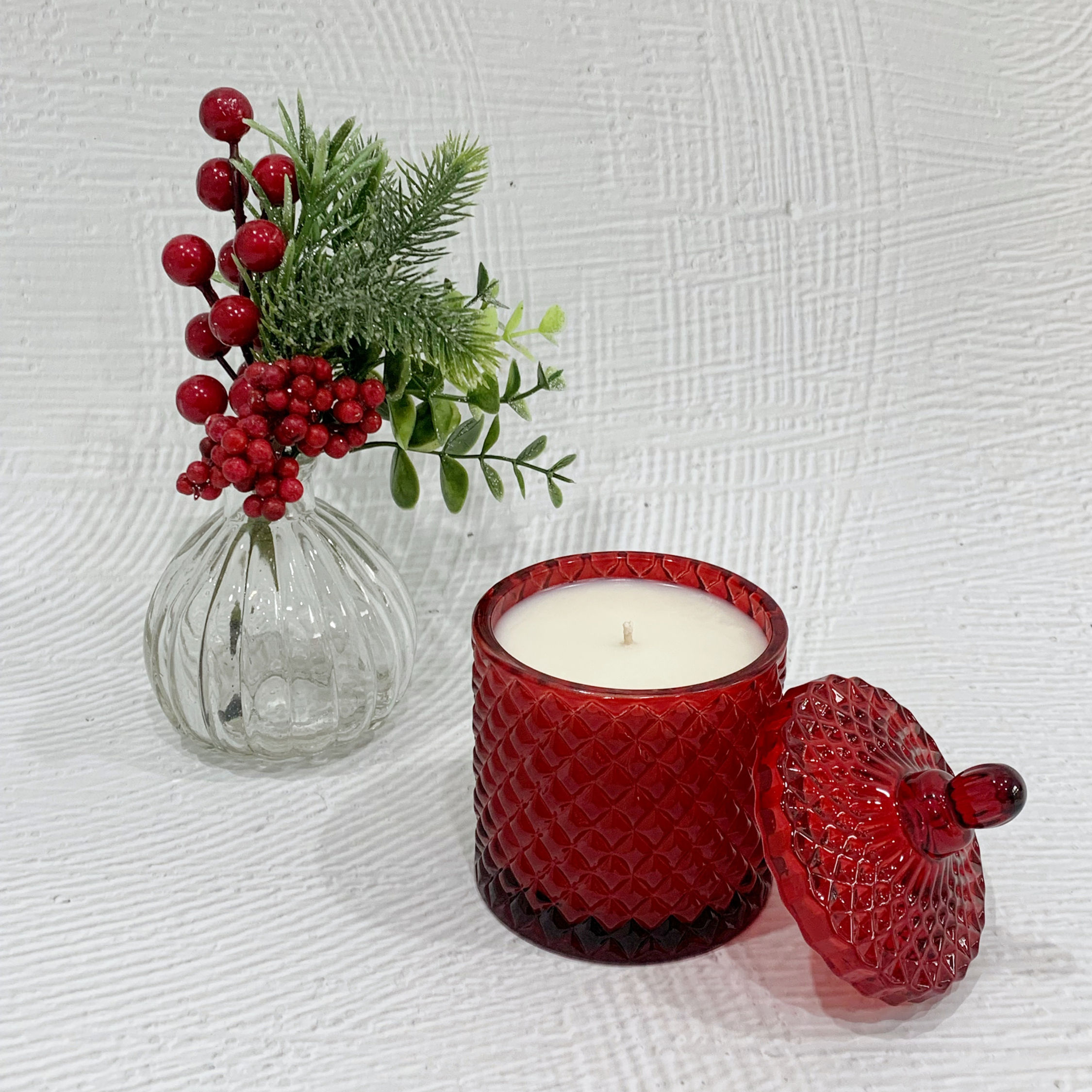 Christmas Geo Cut Jars