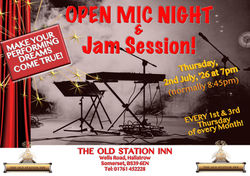 OPEN MIC & JAM