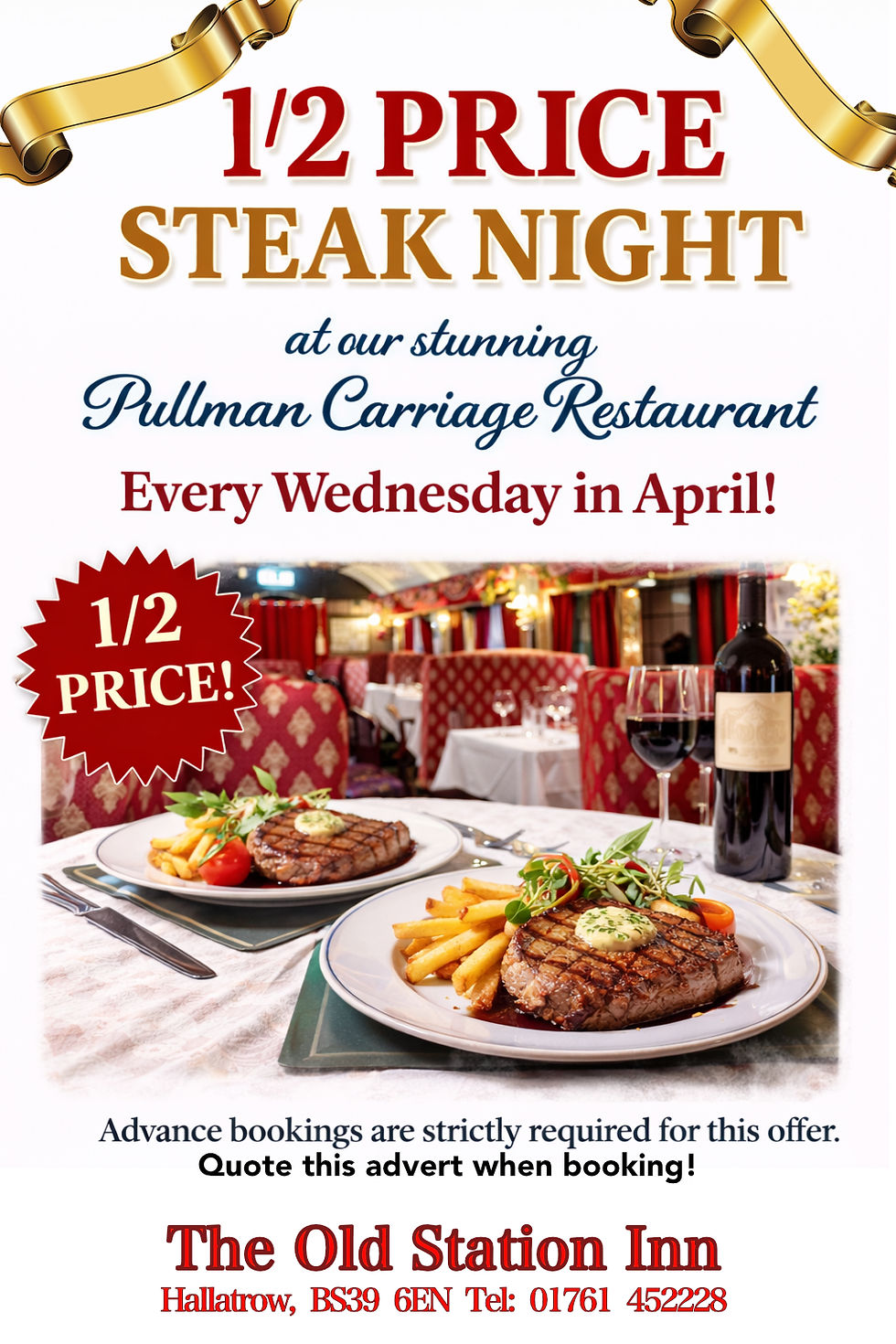 Steak night deal