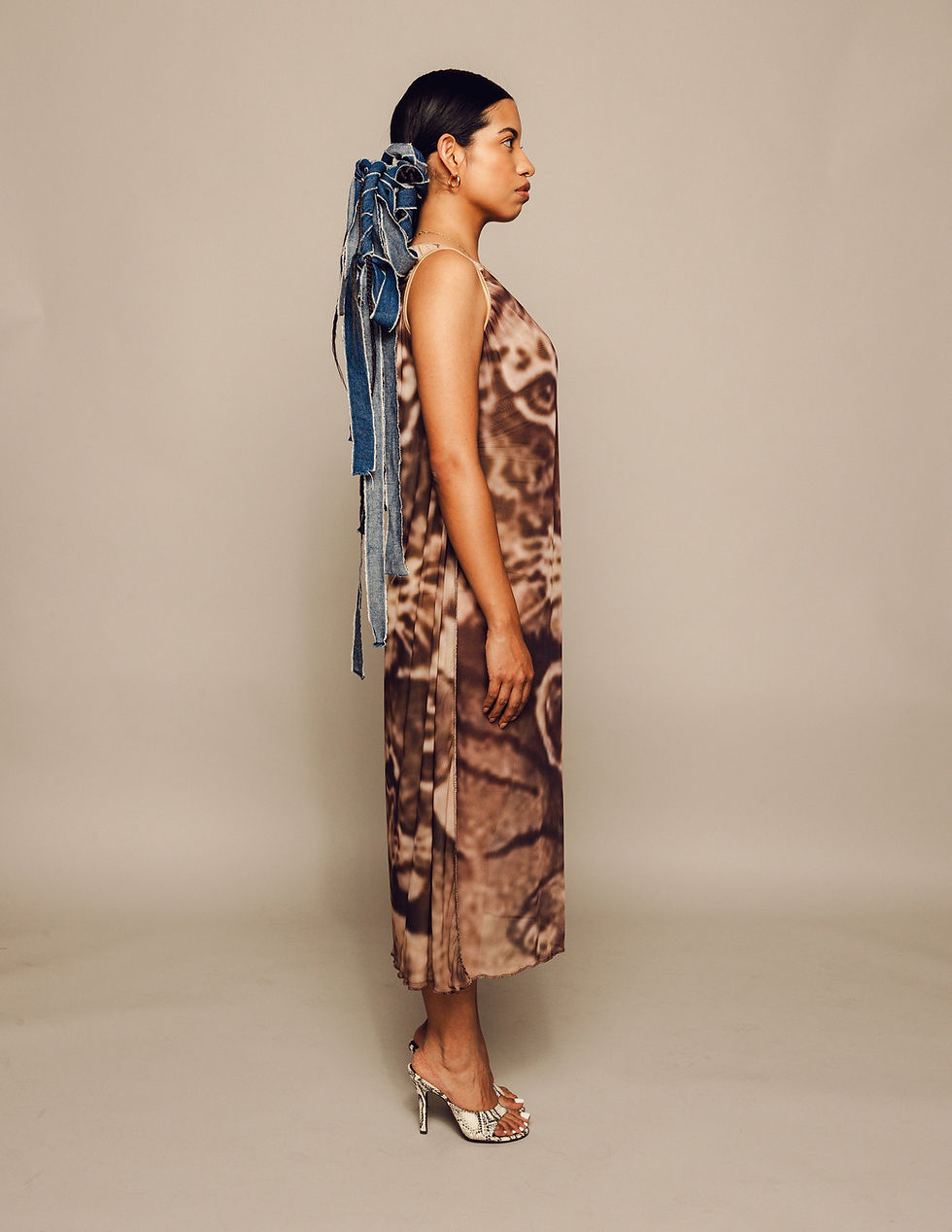 Thumbnail: Tiger and Cub 'San Marcos' Printed Mesh Dress