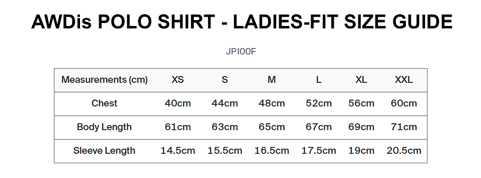 Thumbnail: *Tech Dept* AWDis Ladies Pique Polo Shirt (JP100F)