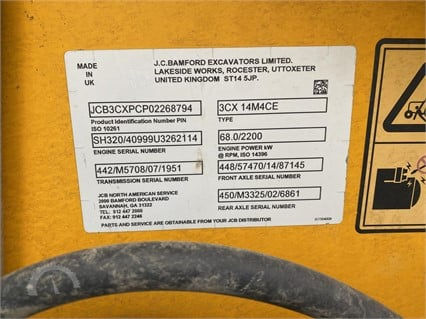 Miniature : JCB 3CX14 , 2014