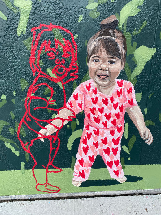 Children of the Corn Mural Detail