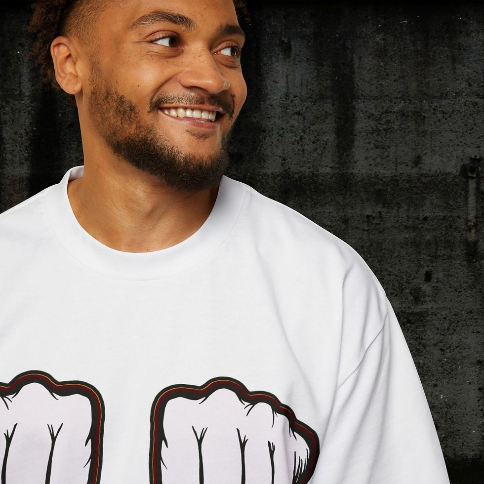 Thumbnail: Get Your FISTs Out Heavy Oversized Tee