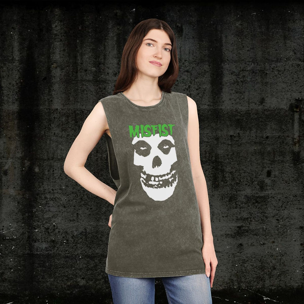 Thumbnail: Unisex Stonewash Tank Top