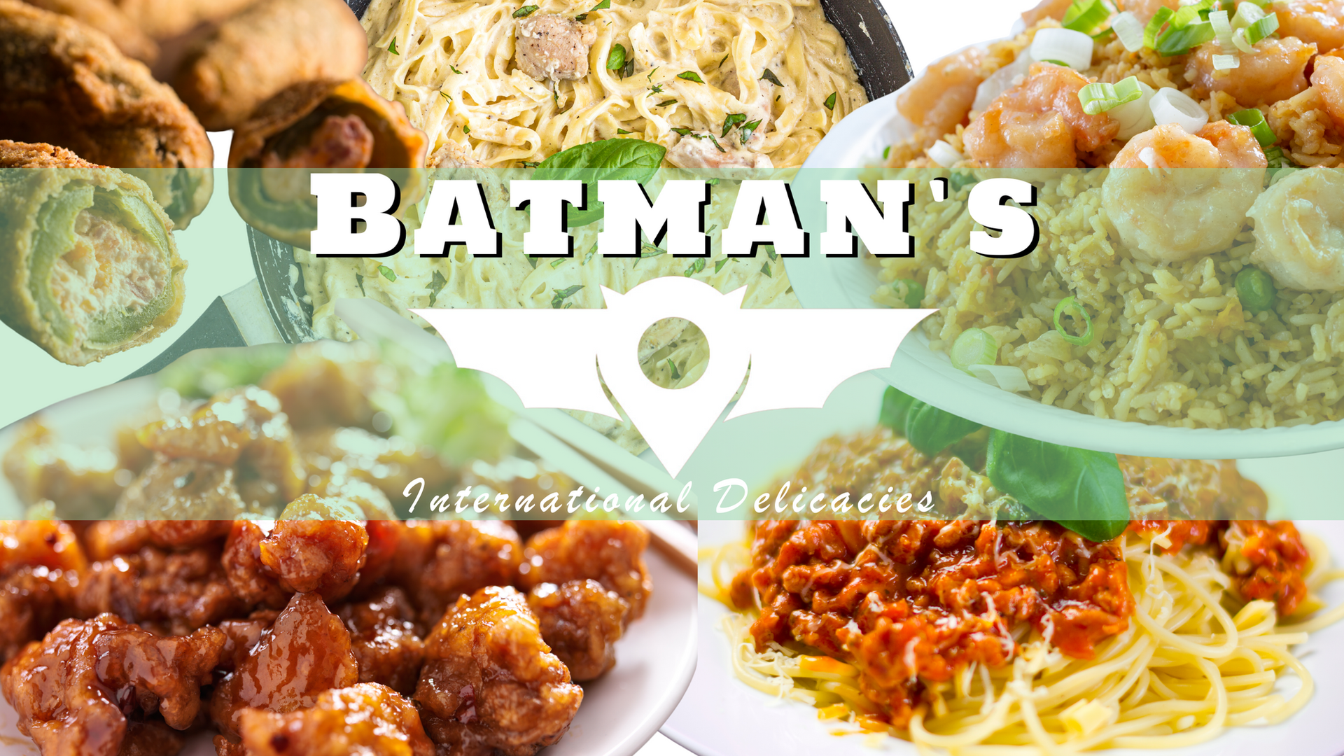 Chinese Food, Italian Food, Pasta, Fried Rice, Lo Mein