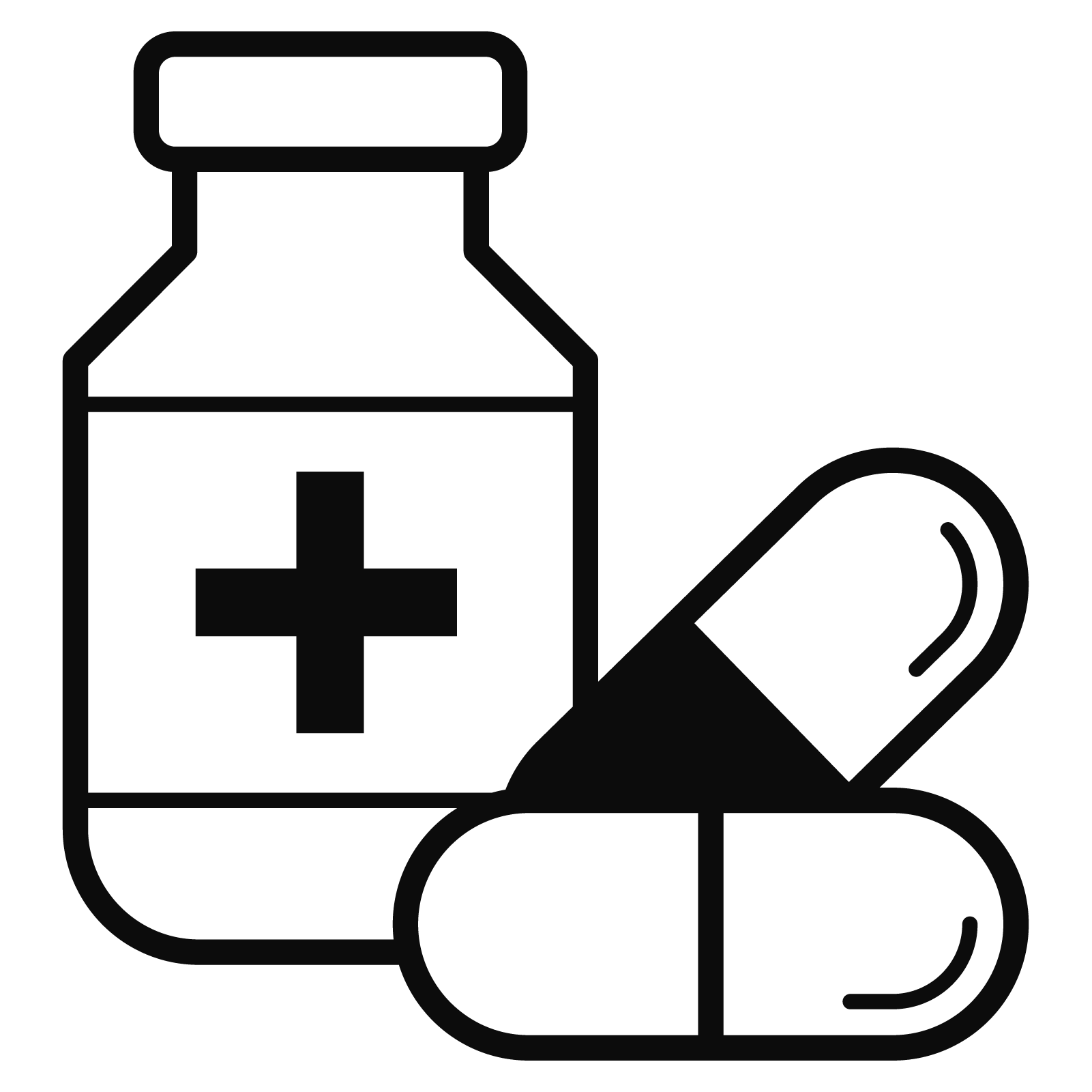 Healthcare sector icon