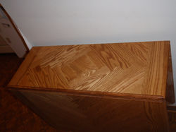 Folding table - folded