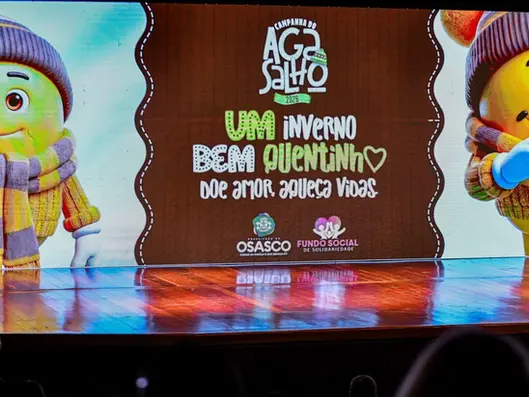 Fundo Social de Osasco lança a Campanha do Agasalho 2026