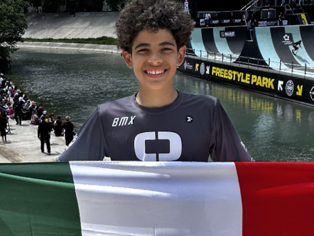 Atleta representa Osasco na Copa do Mundo de BMX Freestyle na França