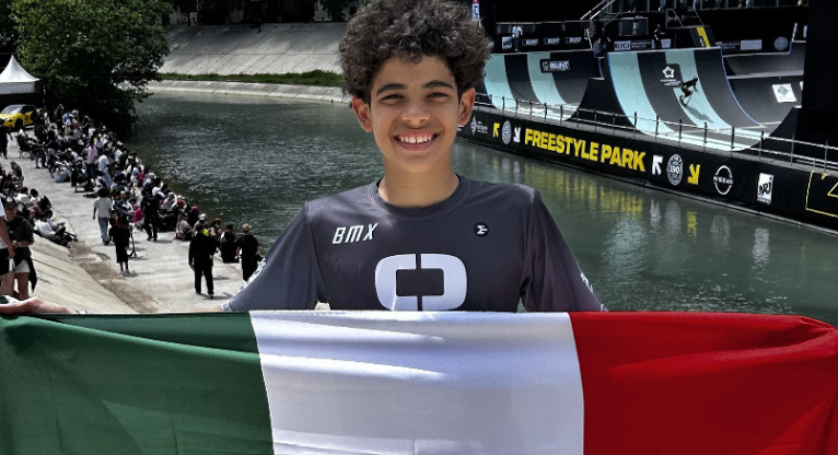Atleta representa Osasco na Copa do Mundo de BMX Freestyle na França