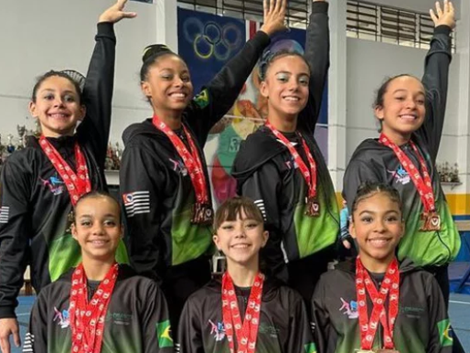 Osasco obtém 19 medalhas na Taça São Paulo de Ginástica Artística