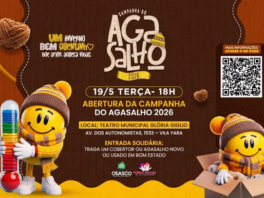 “O Mágico de Oz” abre a Campanha do Agasalho, 19/5, no Teatro Municipal