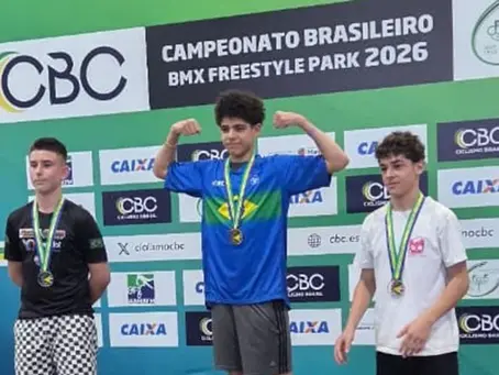 Osasco obtém dois títulos no Brasileiro de BMX Freestyle Park