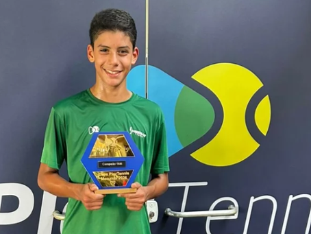 Atleta de Osasco conquista título na 1ª etapa da Copa Play Tênnis