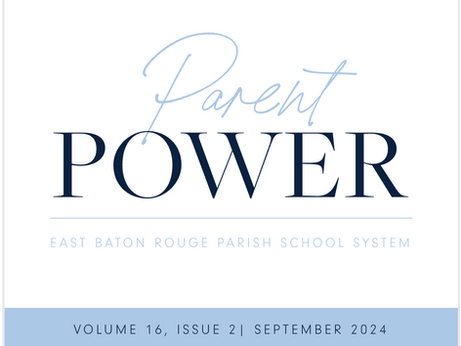 Parent POWER Newsletter | September 2024