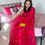 Thumbnail: Ruby Tissue Organza Saree