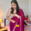 Thumbnail: Amethyst Tissue Organza Saree