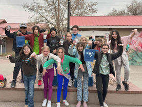 Corporate group tour in historic Albuquerque