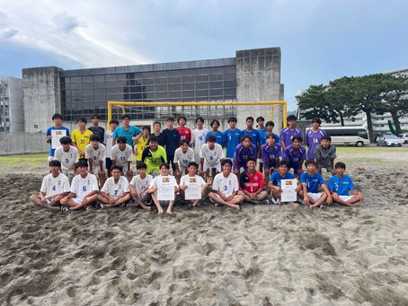 2024千葉県ビーチサッカー高校生大会が開催されました。