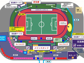 9/7 Kamogawa BLUE Fes'会場図