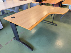 Bureau d'angle 90°