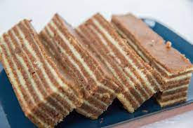 Spekkoek- Indische pannenkoek